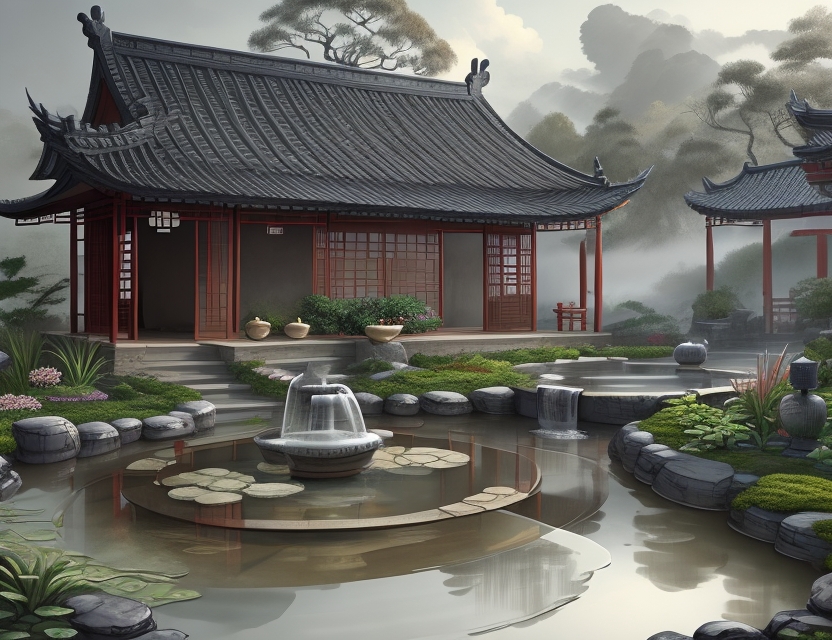 Feng Shui Garten